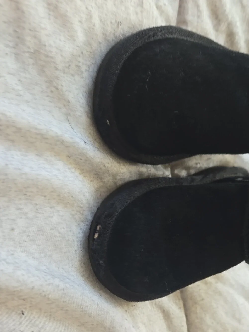Koolaburra Baby UGG Black Suede Boots